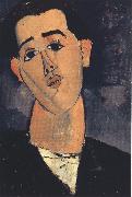 Amedeo Modigliani Portrait of Juan Gris (mk39) oil painting artist